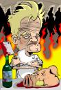 Cartoon: Gordon_Ramsey (small) by GrahamFox tagged gordon,ramsey