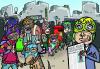 Cartoon: Nucho_Lucho_Town (small) by GrahamFox tagged lucho