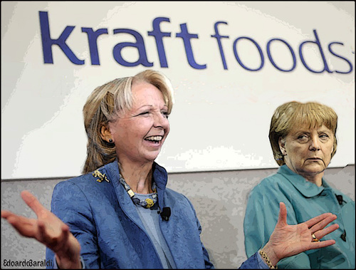 Cartoon: KRAFT (medium) by edoardo baraldi tagged cdu,merkel,kraft