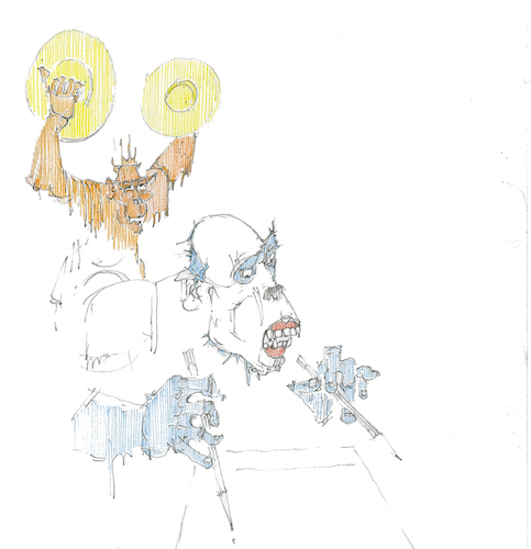 Cartoon: der Claqueur (medium) by herranderl tagged club,der,organspender