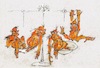 Cartoon: ausgewogen (small) by herranderl tagged gesellschaft