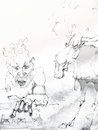 Cartoon: Elchtest (small) by herranderl tagged test