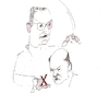 Cartoon: schwarze Null (small) by herranderl tagged spahn,scholz,konsorten