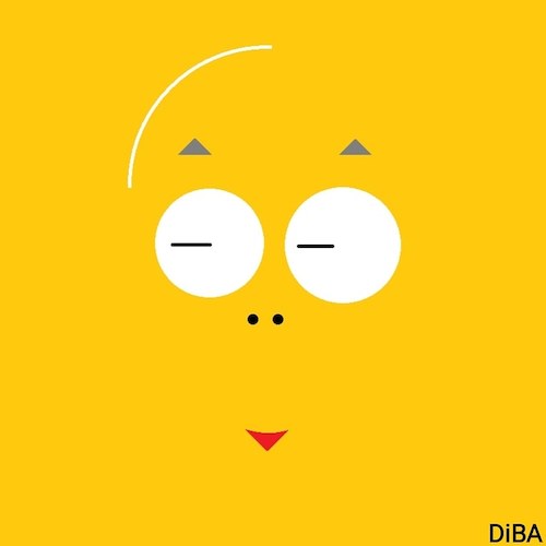 Cartoon: Dalai Lama caricature (medium) by paolodiba tagged dalai,lama,caricature,caricatura,digital,paint,minimal,dalailama,paolodiba,religione