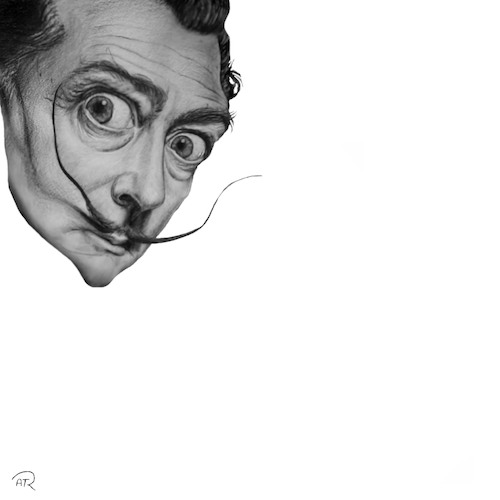 Cartoon: dali (medium) by amir reza torkaman rahmani tagged dali