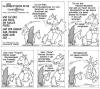 Cartoon: Neues vom apokalyptischen Reiter (small) by FliersWelt tagged apokalyptischer,reiter,string,theorie