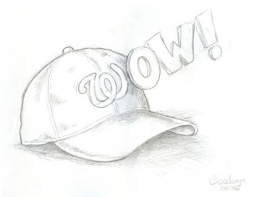 Cartoon: Washington Nationals (medium) by Goodwyn tagged hat,nationals,washington,baseball