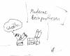 Cartoon: die wege des herrn ... (small) by Der Apfel tagged handicaped,behindert,tragisch,beine,prothesen