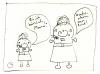Cartoon: Objektivität (small) by Der Apfel tagged mutter tochter erziehung