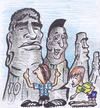 Cartoon: Messi Neymar (small) by bebetokaspi tagged messi,neymar