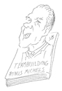 Cartoon: Rinus Michels (small) by bebetokaspi tagged michels