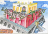 Cartoon: Semiramida gardens (small) by bebetokaspi tagged semiramida