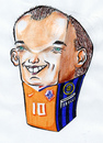 Cartoon: wesley sneijder (small) by bebetokaspi tagged sneider