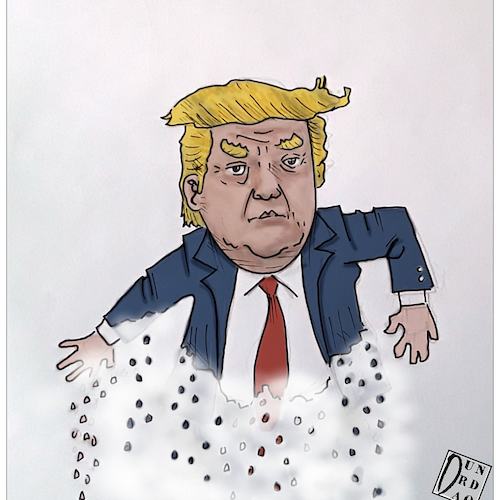 Cartoon: Trump svanite le speranze (medium) by Christi tagged texas,corte,suprema,trump,elezioni