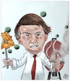 Cartoon: BB barbeque-bolsonaro. (small) by Christi tagged bolsonaro,brasile,barbeque,covid,coronavirus