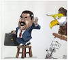 Cartoon: CHANGE OF POWER. (small) by Christi tagged maduro,venezuela,guaido