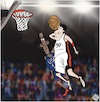 Cartoon: Fine di un impero (small) by Christi tagged basket,olimpiadi,tokyo,usa,feancia