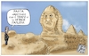 Cartoon: LA PIRAMIDE DEL TERRORE. (small) by Christi tagged patrick,egypt,alsisi,sphinx,egitto,tortura