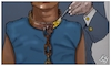 Cartoon: Le catene in oro (small) by Christi tagged immigrazione,catene