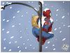 Cartoon: New York storm snow (small) by Christi tagged new,york,storm,snow,vaccine