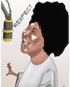 Cartoon: Racist tweets (small) by Christi tagged trump,tweed,racist