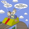 Cartoon: Achterbahnfahrt (small) by Ocean Artmedias tagged cartoon,toon,funny,lustig,humor,satire,sketch