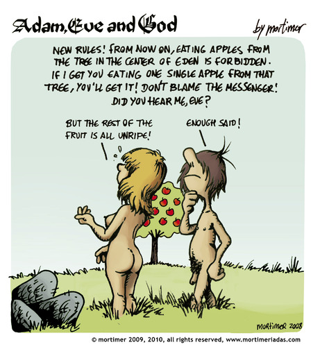 adam Eve and God 02