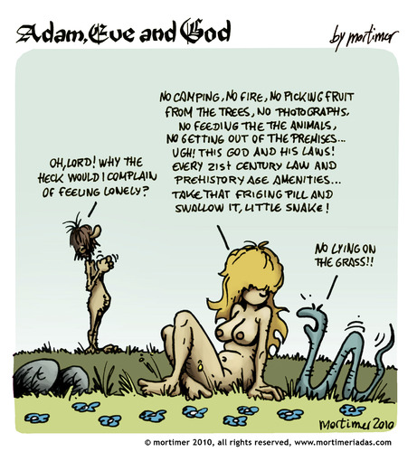 adam Eve and God 09