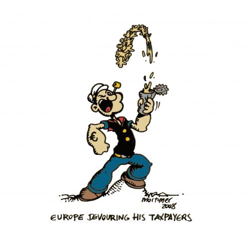 Europe devouring his taxpayers Europe devouring his taxpayers