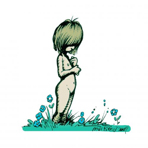 Cartoon: Pagan baby... (medium) by mortimer tagged mortimer,mortimeriadas,cartoon,sketch,draw,dibujo,apunte,toon,nena,girl,child,desnuda,desnudo,anatomico,boceto,naked,nude,nudism,flower,power,nudismo,naturismo,naturism,hippie,underground,comix,pagan,baby,flores,flowers,summer,verano,karen,illustrationen,illustration,mädchen,eva,nackt,nacktheit,kindheit,kind,kinder,natur,erforschen