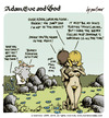 Adam Eve and God 14