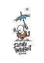 Cartoon: future imperfect 09 maurice (small) by mortimer tagged goodies umbrella maurice mauricio future imperfect futuro imperfecto mortimer mortimeriadas cartoon tshirt camiseta