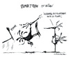 Cartoon: Plumas y pajaros 2 (small) by mortimer tagged mortimer,mortimeriadas,cartoon,comic,birds