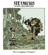 Cartoon: steamgags 03 (small) by mortimer tagged steampunk,steamgags,tarzan,lion,edgar,rice,burroughs,dr,livingstone,stanley,africa,explorer,exploration,pastiche,mortimer,mortimeriadas,alberto,lopez,aroca,ala