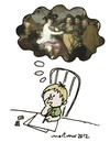 Cartoon: The artist (small) by mortimer tagged mortimer,mortimeriadas,cartoon