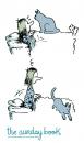 Cartoon: the sunday book (small) by mortimer tagged mortimer,mortimeriadas,cartoon,comic,cats,sunday,book