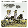 Cartoon: un mundo maravilloso 116 (small) by mortimer tagged mortimer,mortimeriadas,cartoon,comic,un,mundo,maravilloso,amigos,calor,verano,estaciones,otono,campo,alteracion,medioambiente