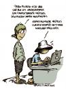 Cartoon: Un mundo maravilloso (small) by mortimer tagged mortimer,mortimeriadas,cartoon,pablo,picasso,ordenadores,computer,computadores,portatil,citas,internet