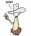 Cartoon: Yeehaw (small) by mortimer tagged mortimer,mortimeriadas,cartoon,honkatonka