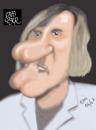 Cartoon: depardeiu (small) by komikportre tagged caricature,cartoon,comic,famous,actor,komikportre