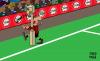 Cartoon: football (small) by madman tagged football sports