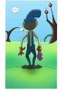 Cartoon: Nightmare (small) by Nugolicartoon tagged spavi,nugolicartoon,nightmare,scarecrow,color