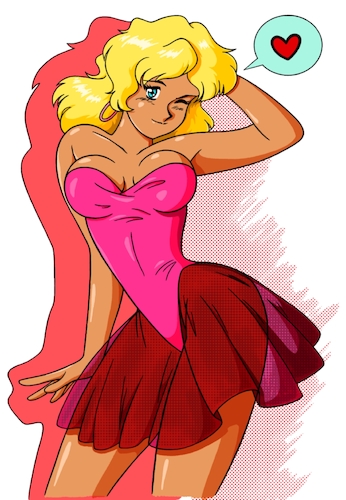 Cartoon: Pin-Up Girls (medium) by PlayboyLuke tagged pinupgirls