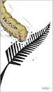 Cartoon: New Zealand terror attack (small) by Sajith Bandara tagged new,zealand