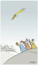 Cartoon: Sky of jerusalem this christmas. (small) by Sajith Bandara tagged war