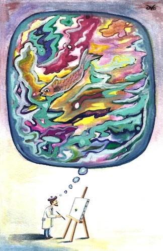 Cartoon: Art (medium) by menekse cam tagged art,artist,painting,canvas,painter,paint,imagination,culture,cultural,accumulation