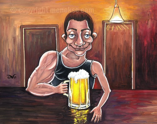 Cartoon: Beer 7 (medium) by menekse cam tagged beer,bodybuilding,muscle,brewer,bira,biraci,vucut,gelistirme,kas,beer,bodybuilding,muscle,brewer,bira,biraci,vucut,gelistirme,kas