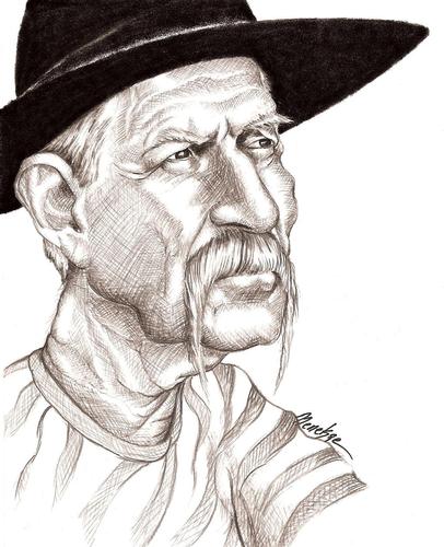 Cartoon: GHEORGHE DINICA (medium) by menekse cam tagged gheorghe,dinica,romanian,actor