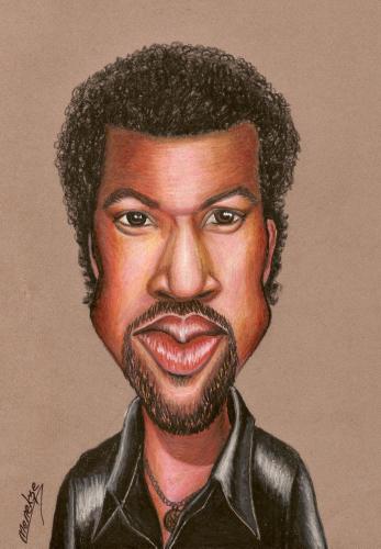 Cartoon: Lionel RICHIE (medium) by menekse cam tagged lionel,richie,singer,portrait,man