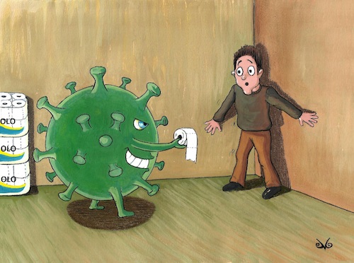 Toilet paper vs Coronavirus Toilet paper vs Coronavirus